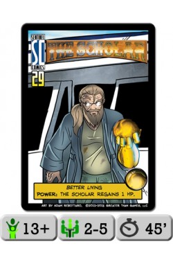 Sentinels of the Multiverse: The Scholar Hero Character